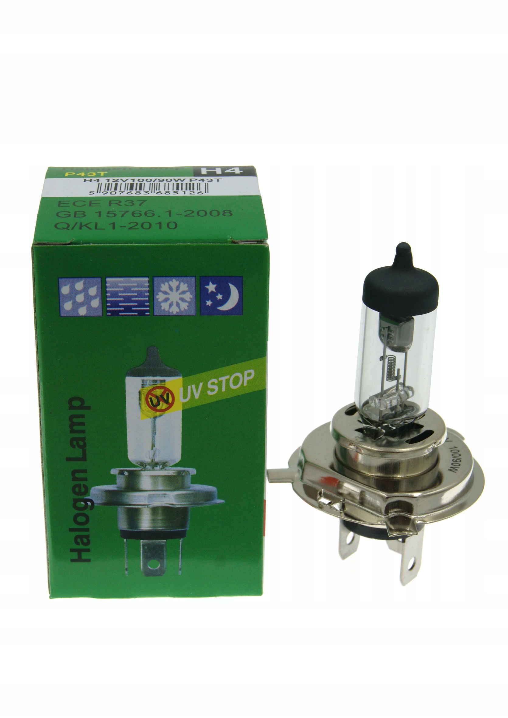 

Żarówka Halogenowa H4 12V 100/90W Eagleye