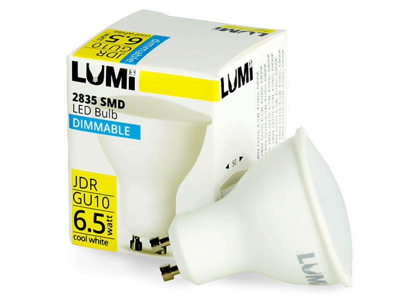 

Żarówka Led halogen GU10 ściemniana zimna 6,5W