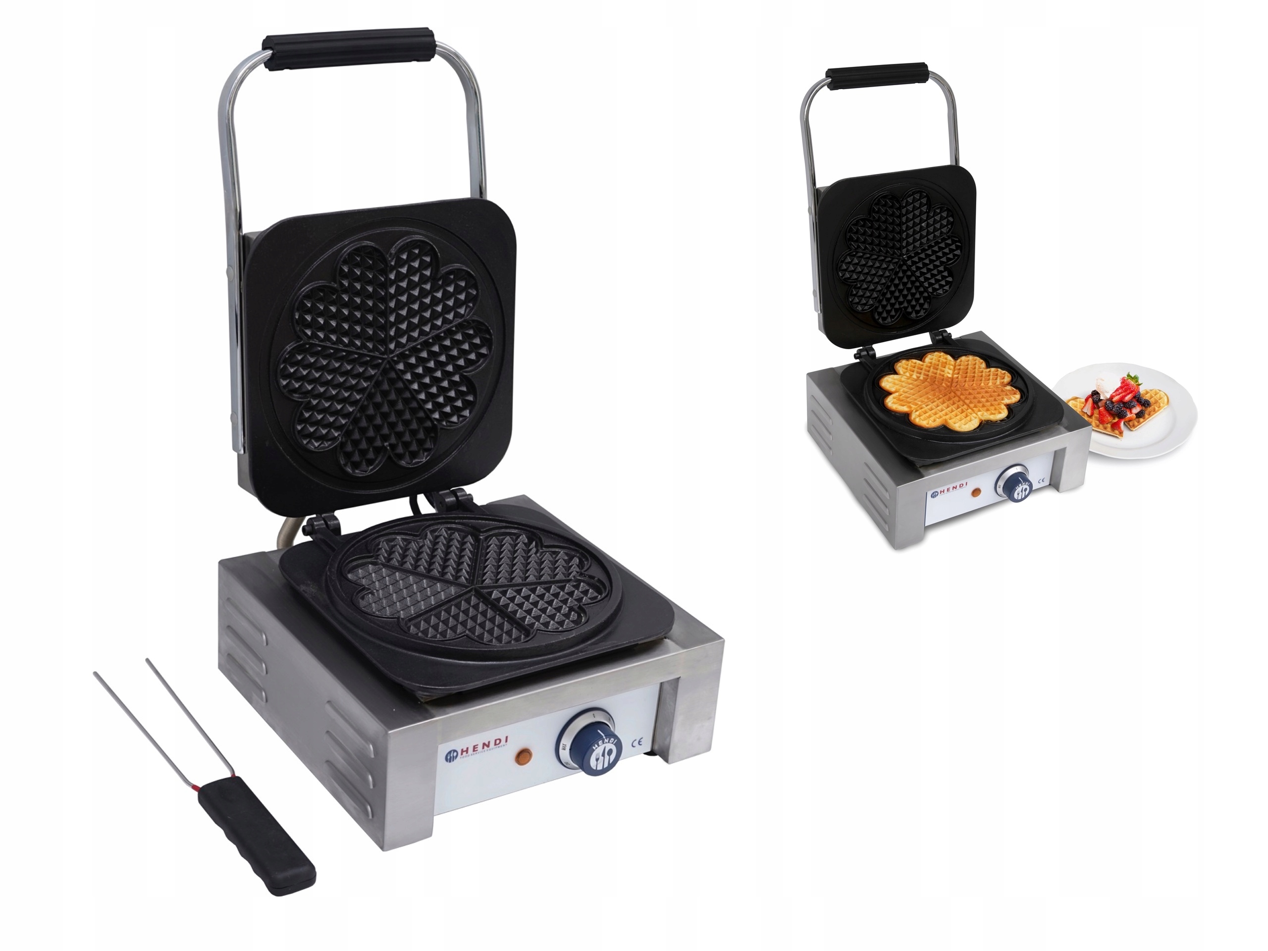 

Gofrownica 5 Gofrów W Kształcie Serca Hendi