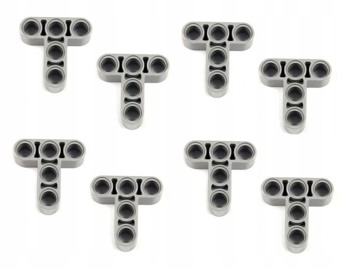 

Łącznik typu T Lego Technic Jasnoszary 8szt. 60484