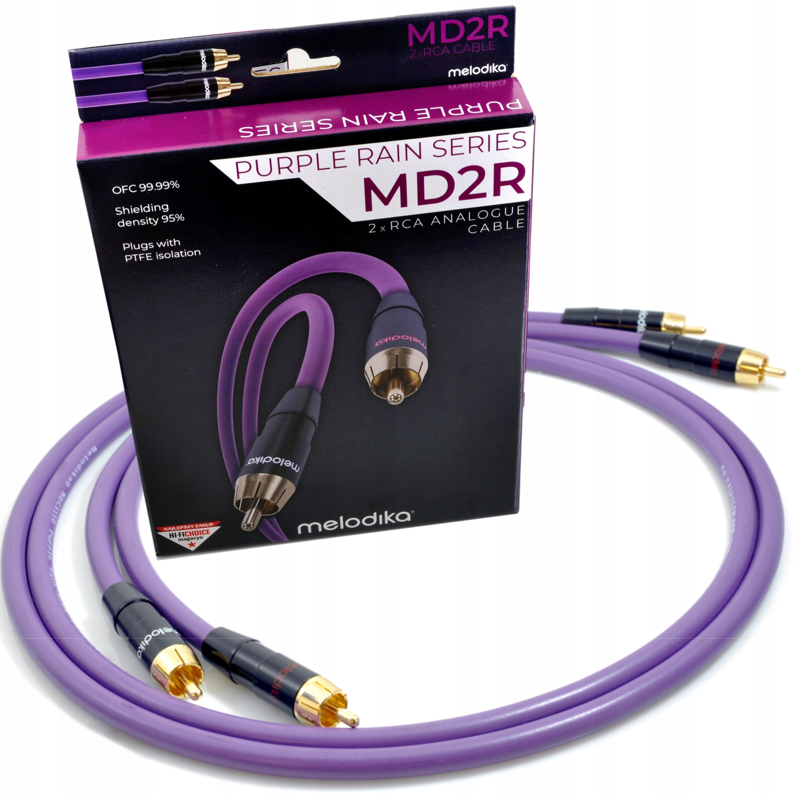 

Kabel Audio 2RCA - 2RCA Cinch Melodika MD2R250 25m