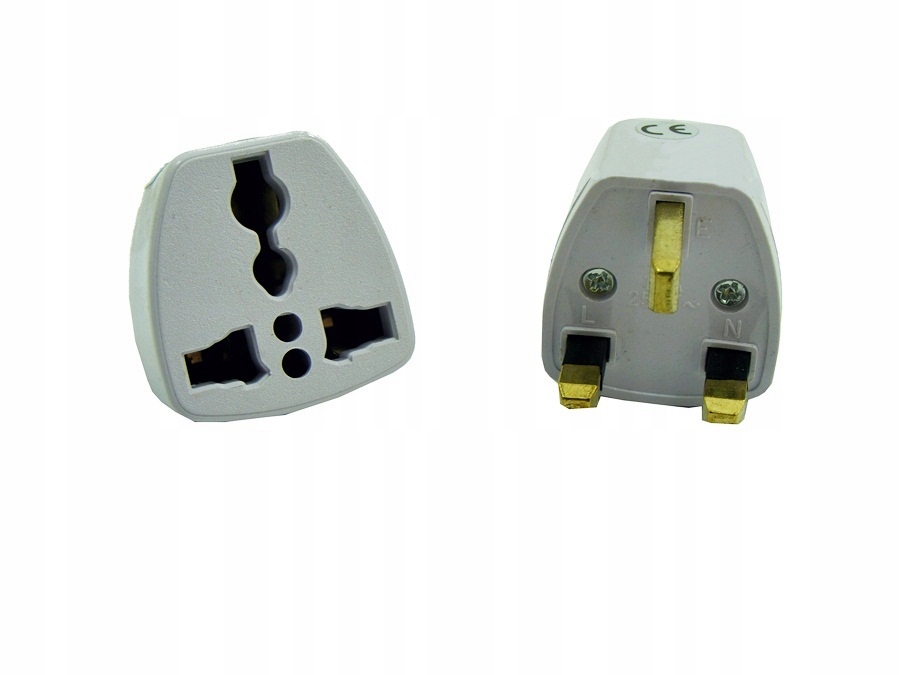 

Adapter/przejściowka sieciowa Europa Anglia AD4