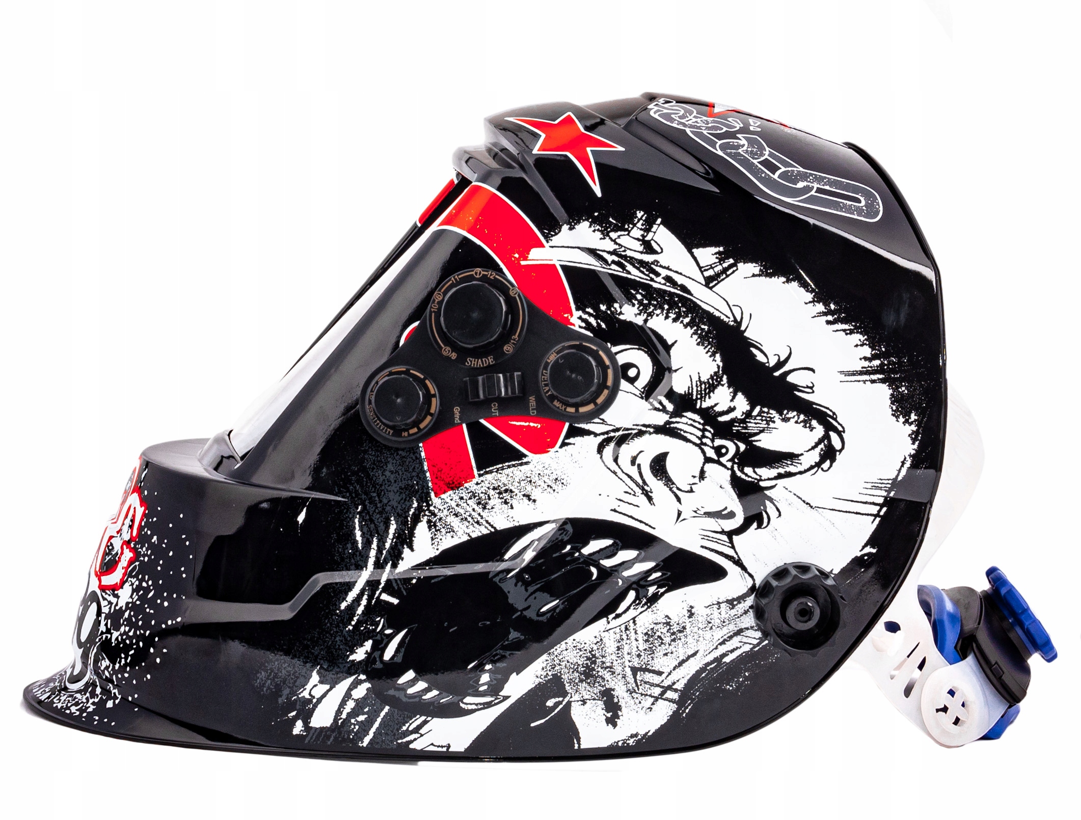 MASKA SPAWALNICZA PRZYŁBICA SAMOŚCIEMNIAJĄCA F2 Rodzaj przyłbica