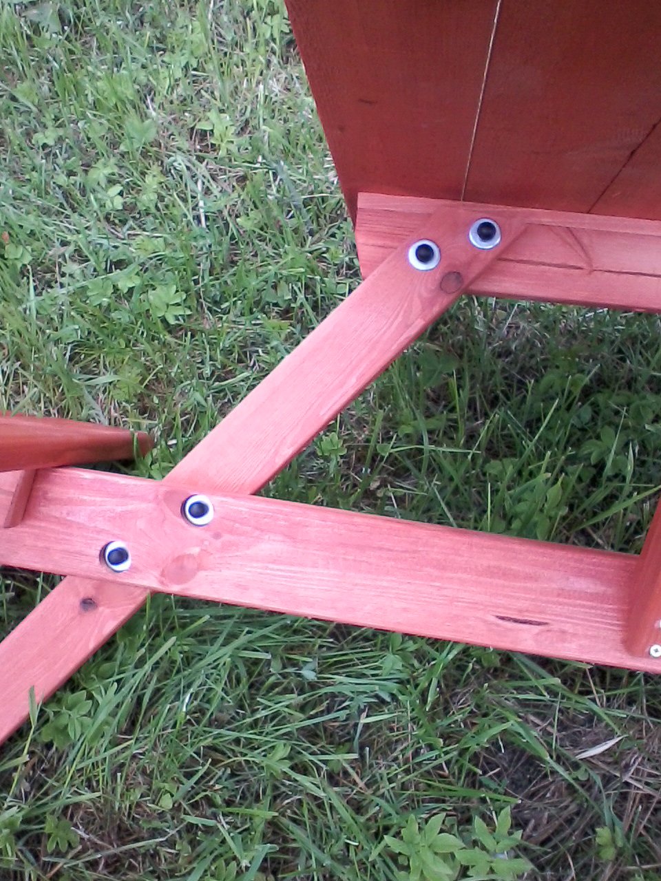 Stół ogrodowy Ławostół piwny 100x100 IMPREGNOWANY Styl tradycyjny