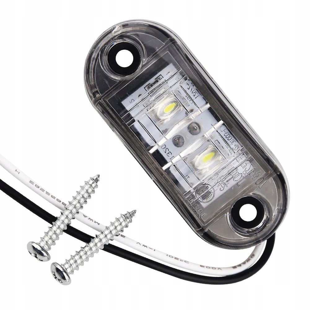 

Lampki lampy obrysowe obrysówki 2 Led 12V 24V