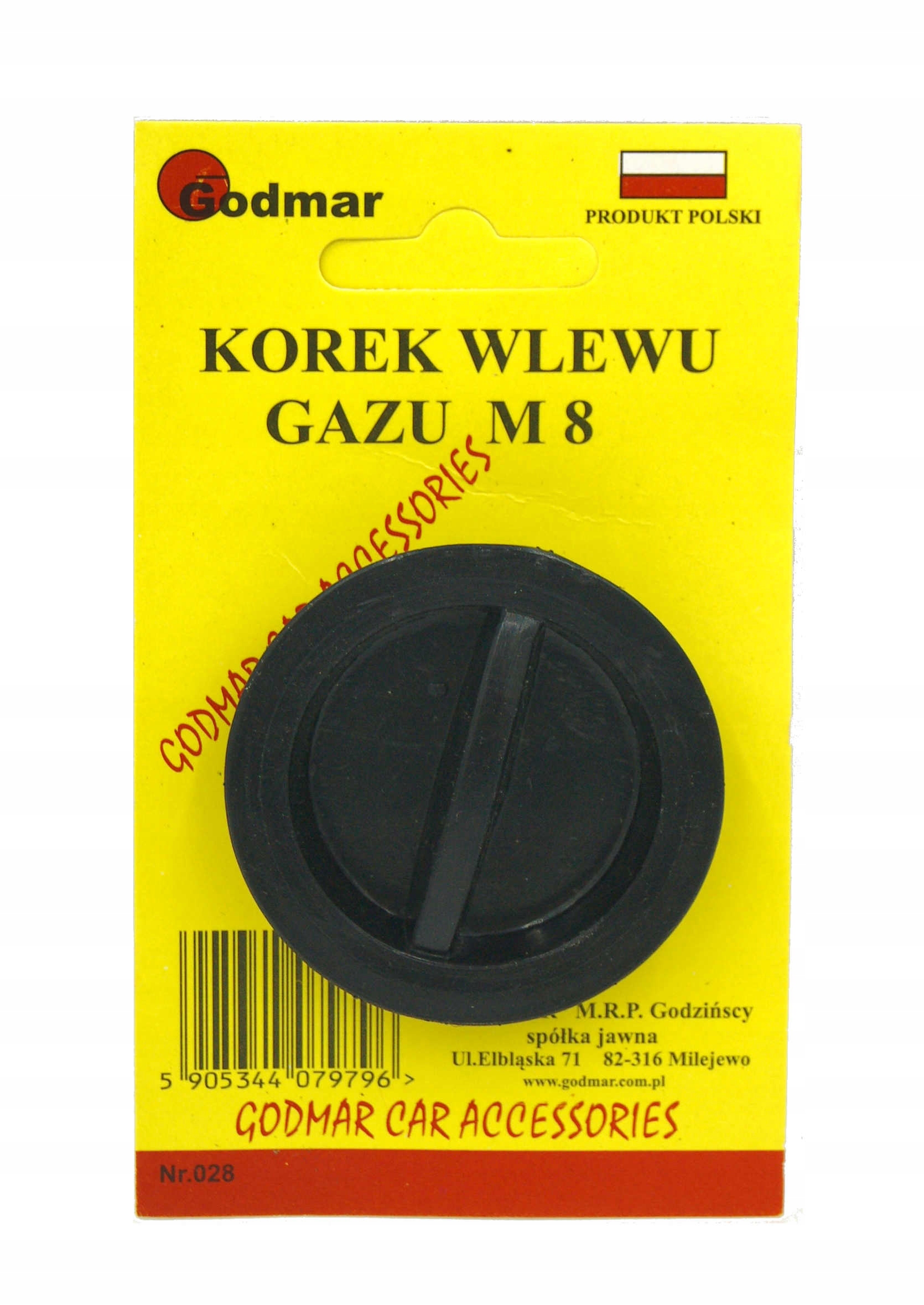 

Godmar Korek Wlewu Gazu M-8 Lpg M 8