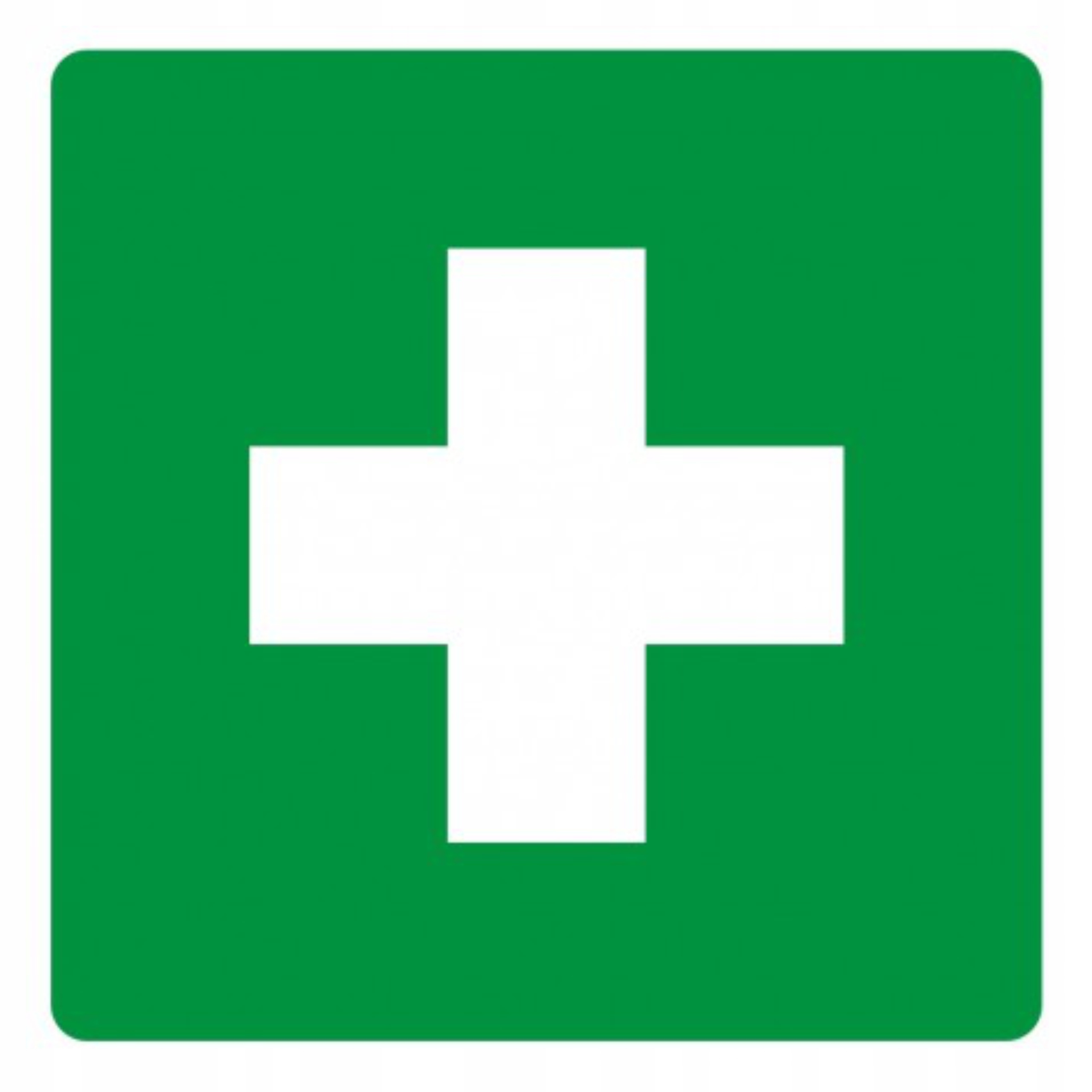 

Znak tablica tabliczka Bhp Pcv Pierwsza pomoc