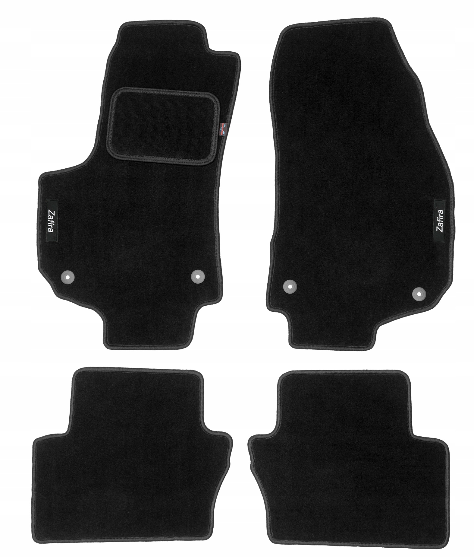 

Opel Zafira B 2005-2014 Dywaniki welurowe Wgrzew