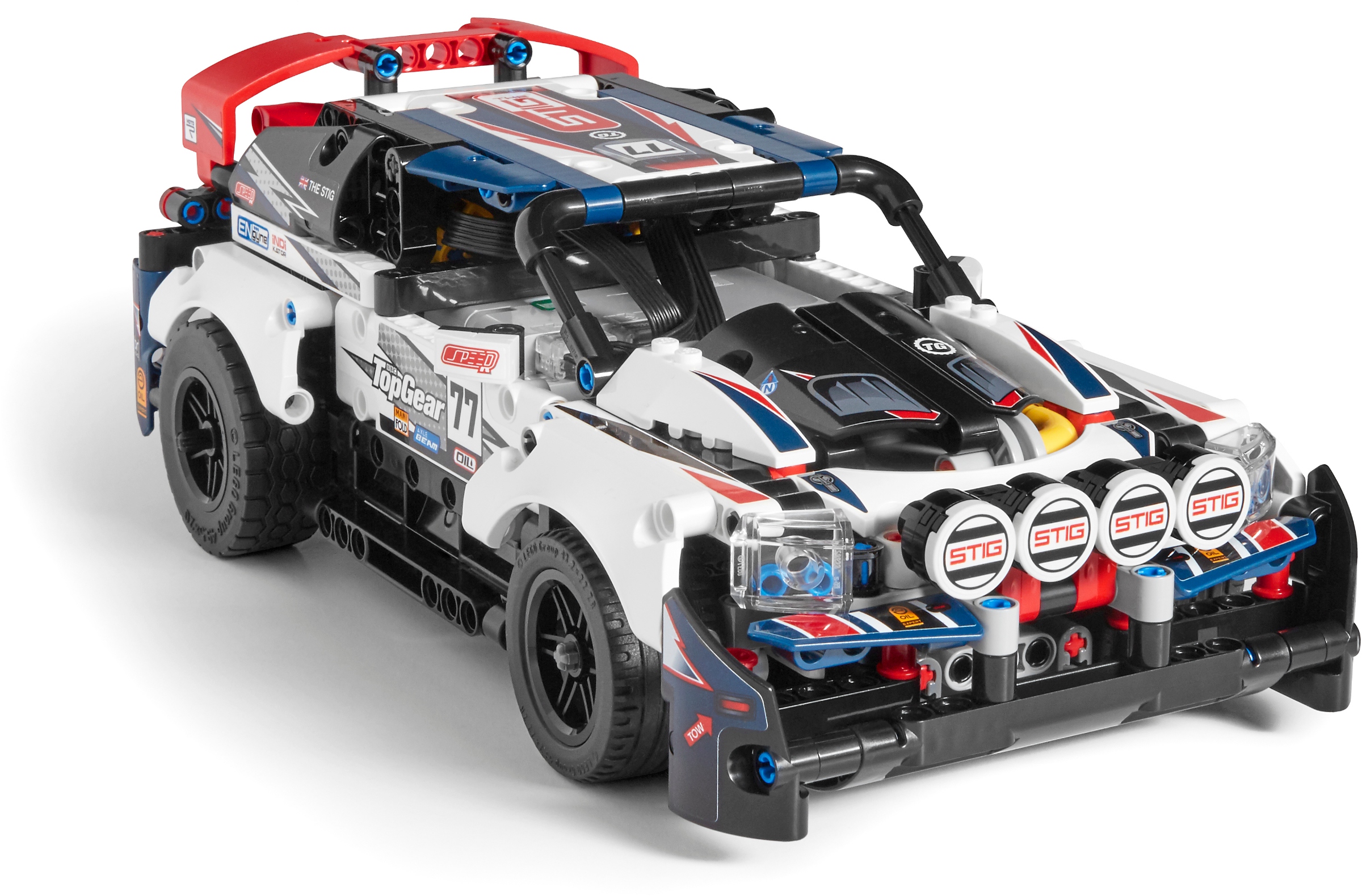 LEGO TECHNIC 42109 ZDALNIE STEROWANA RAJDÓWKA STIG Bohater brak