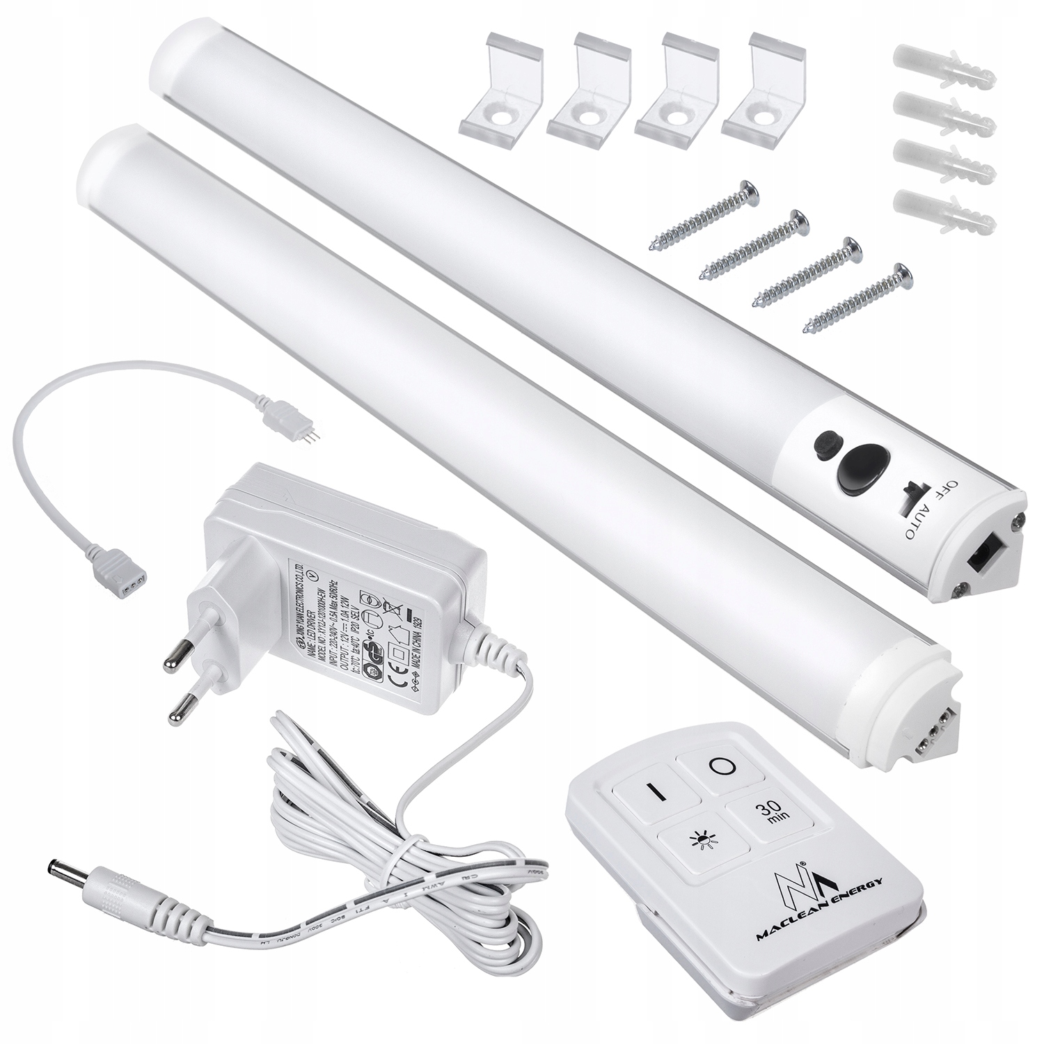 

Oprawa liniowa Led 2 lampki z pilotem barwa zimna