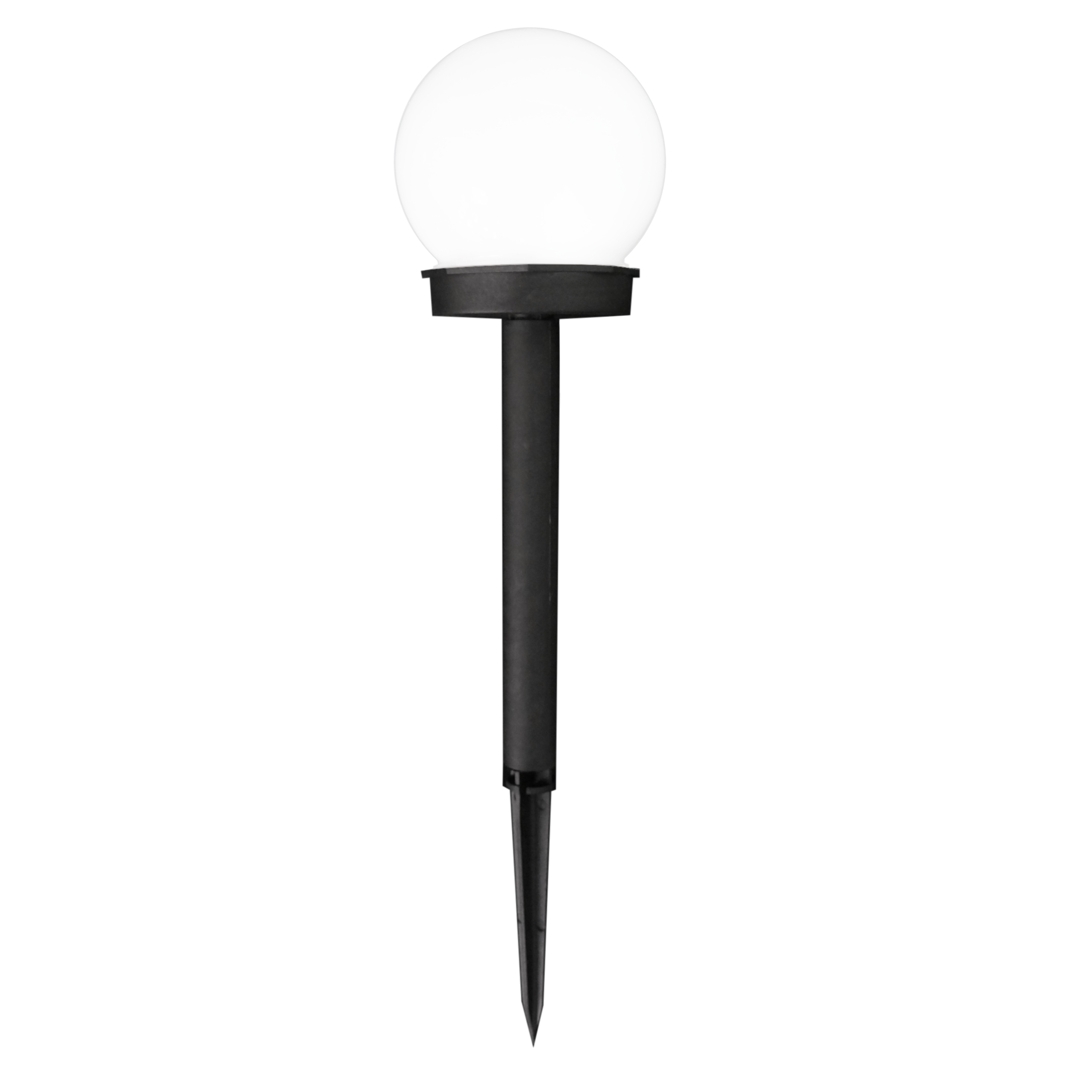 

Lampa ogrodowa solarna biała kula śr. 10 cm