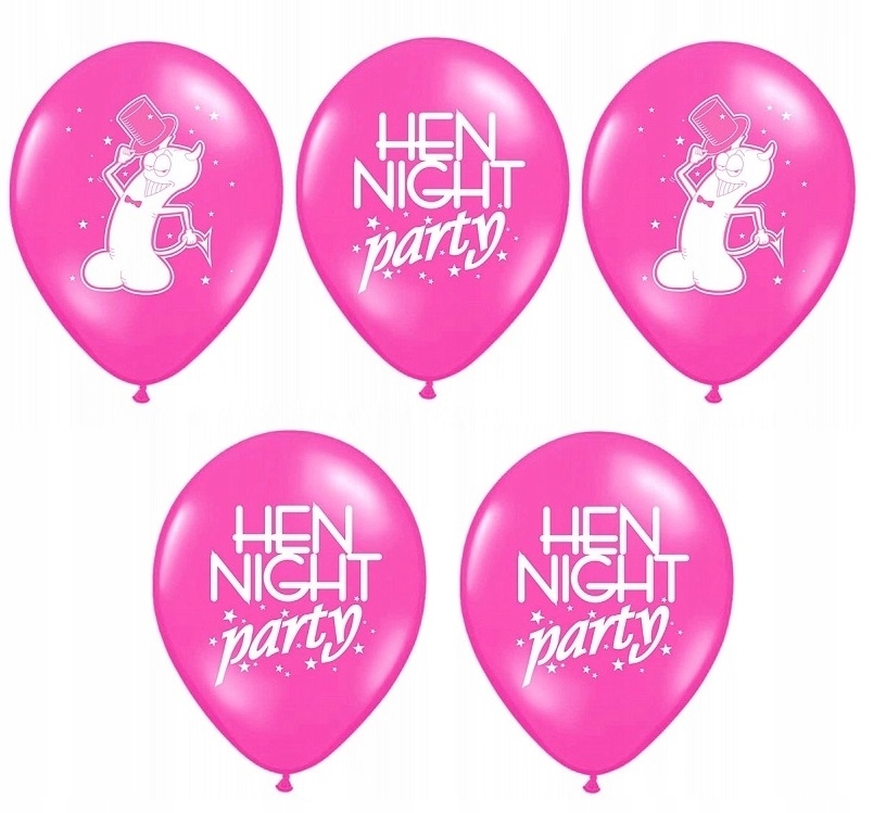 

Balony Hen Night Party na wieczór panieński 5szt