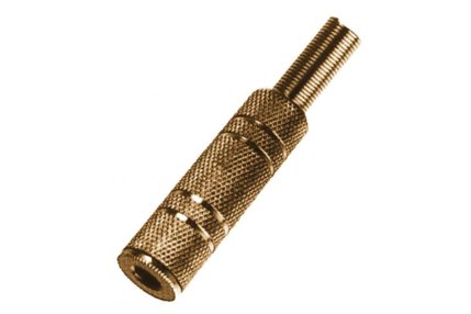 

Gniazdo Jack 3.5mm stereo na kabel gold (GNI0015S)