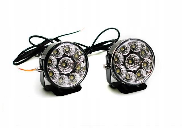 Swiatla dzienne LED DRL OKRAGLE mocne HIGH POWER Lamp Type universal
