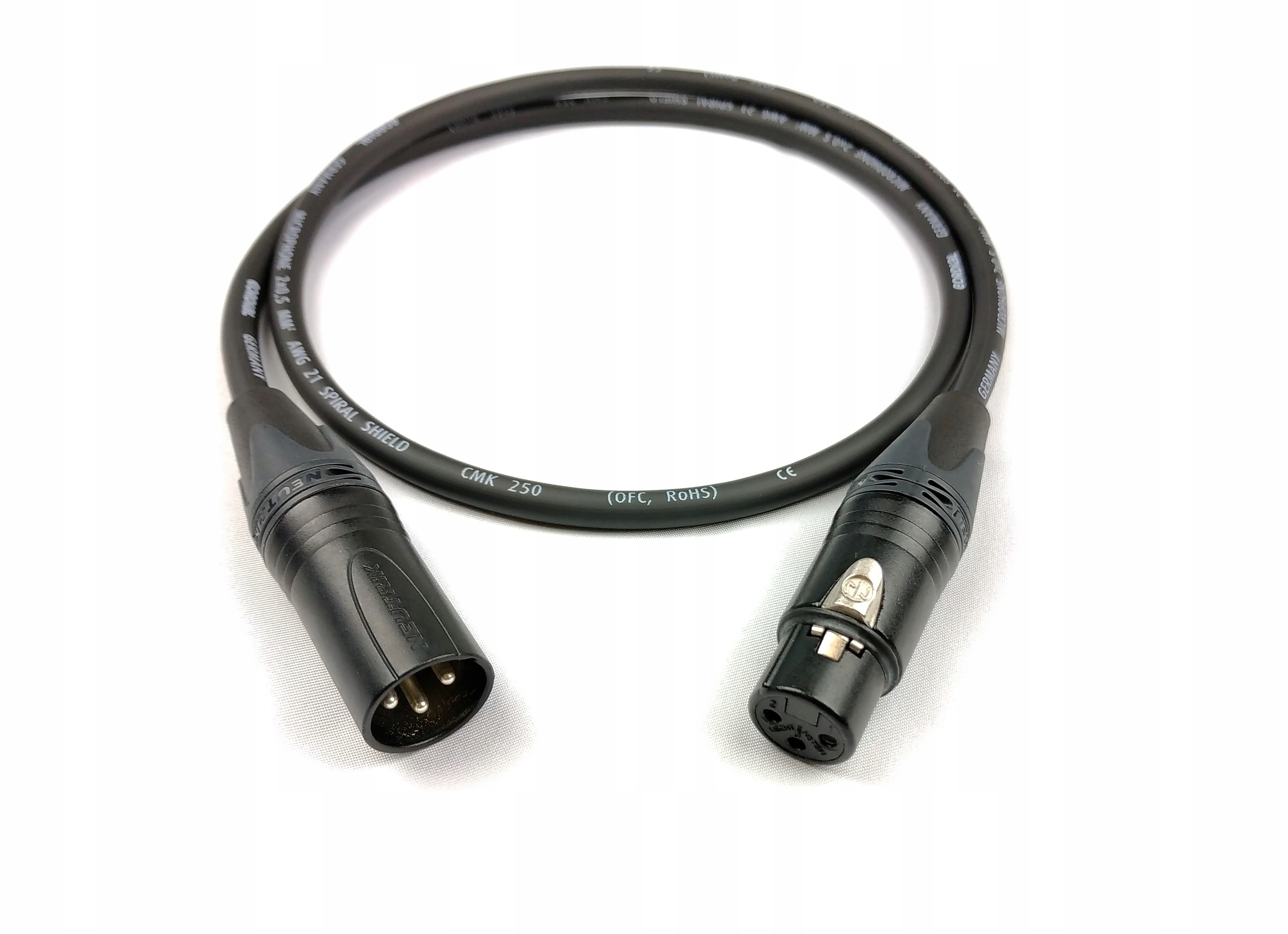 

Cordial CMK250 Kabel mikrofonowy Xlr Neutrik 20m