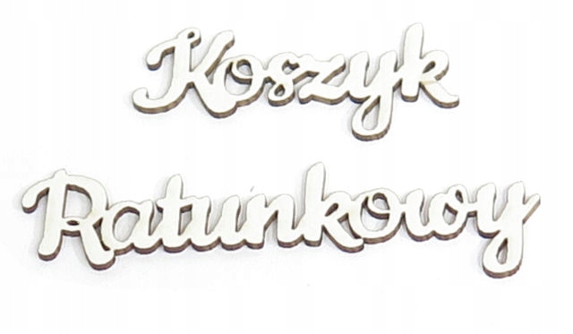 

Decoupage Dekor Tekturka Koszyk Ratunkowy DZ99