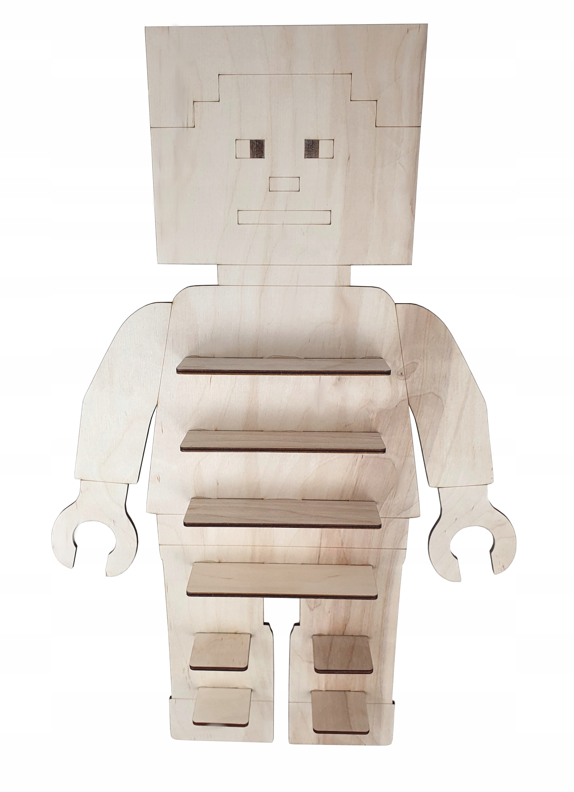 

Półka regał ekspozytor Ludzik klocki Minecraft