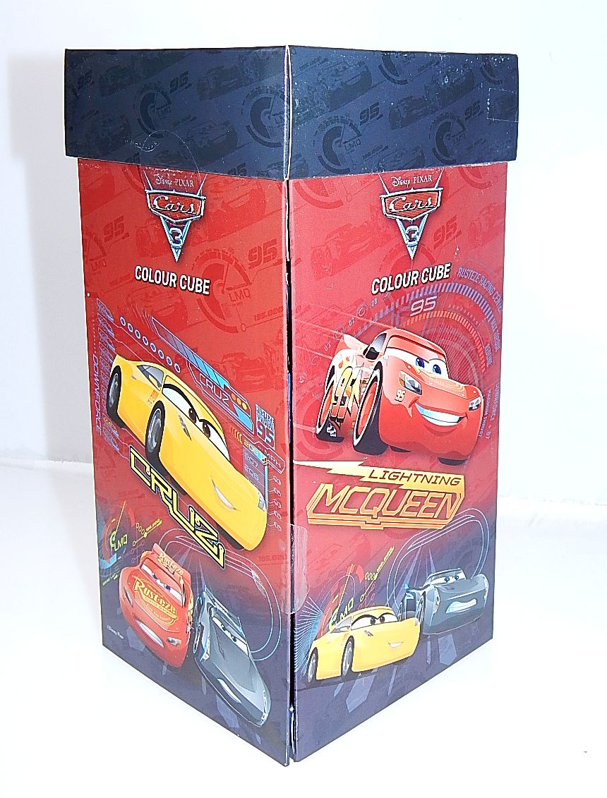 zestaw STEMPLE NAKLEJKI SZABLONY Auta Cars kredki linijka notes Kod producenta 7582