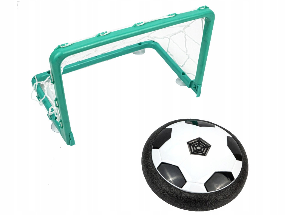 DUŻA LATAJĄCA PIŁKA NOŻNA HOVERBALL + 2x BRAMKA Kolor wielokolorowy