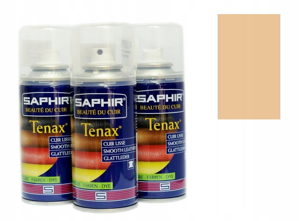 

Farba Saphir Tenax Spray Do Skóry Róż Beż 150ml