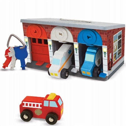 

Garaż pojazdy ratunkowe Melissa & Doug 14607
