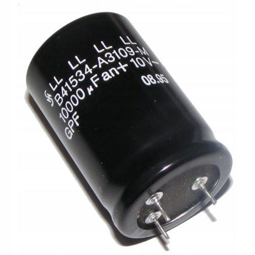 

Kondensator elektrolit 10000uF 10V 25x40 3-pin