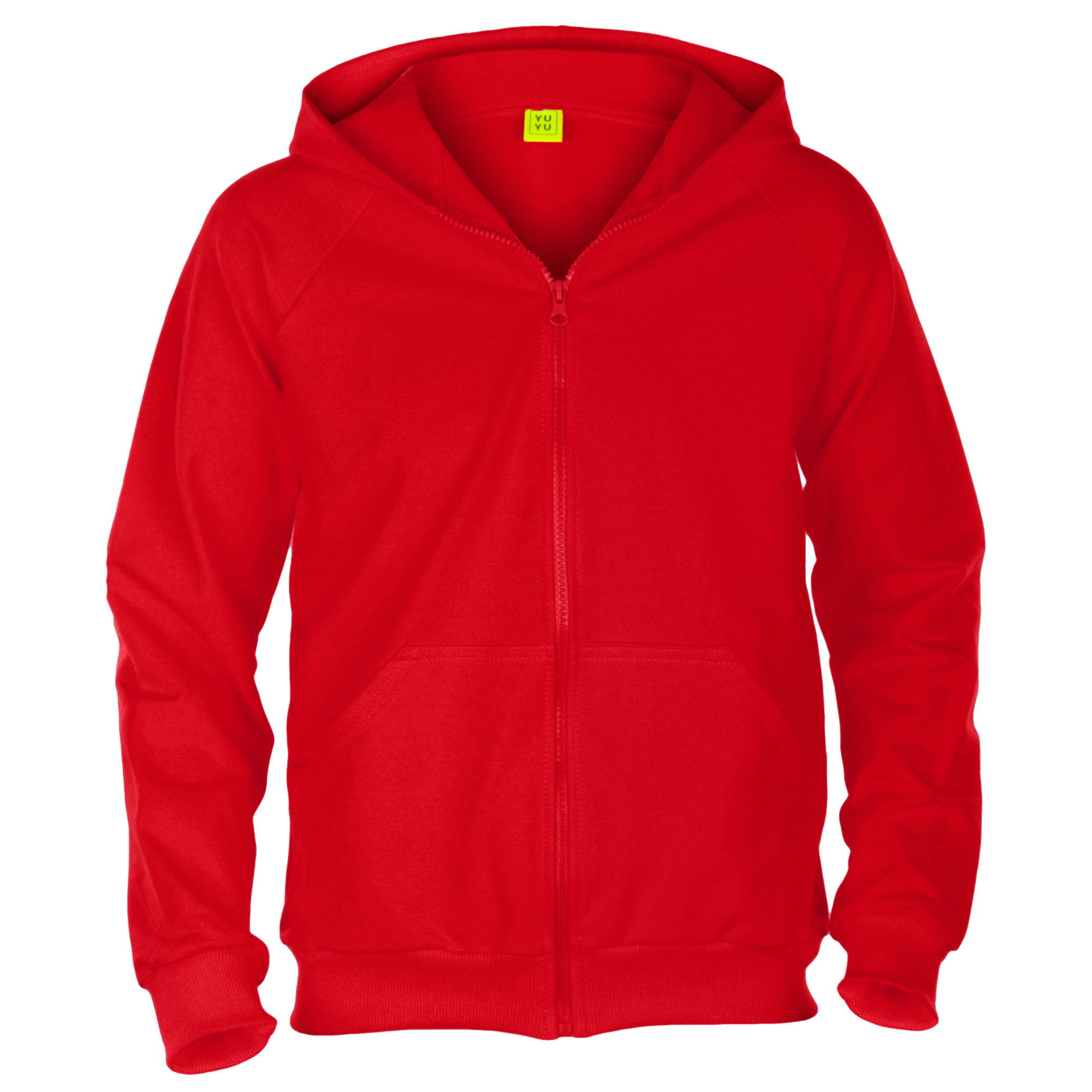 

Bluza Z Kapturem Czerwona Suwak Zamek 152