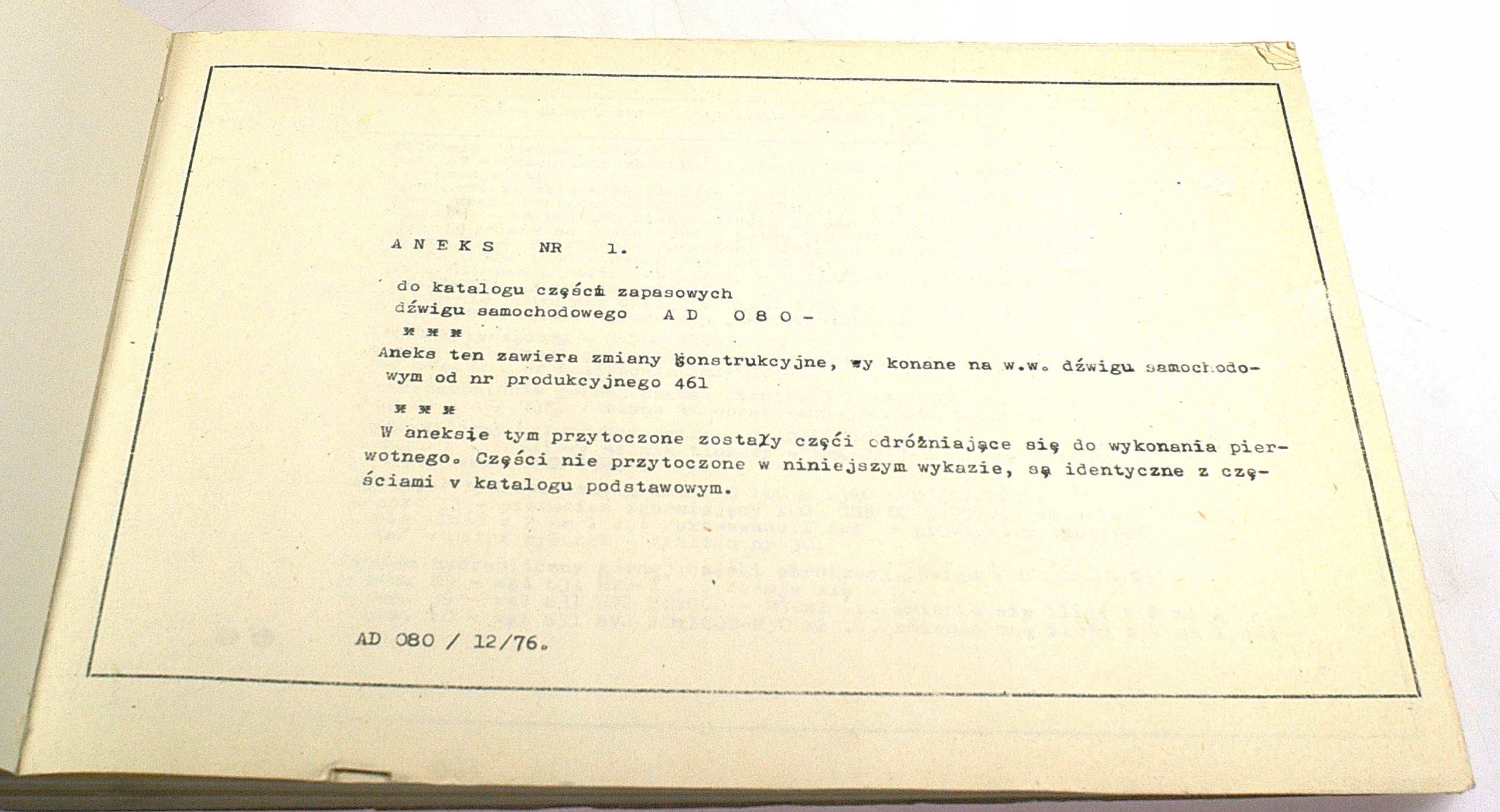 Кран AD 080 CKD Прага каталог приложение