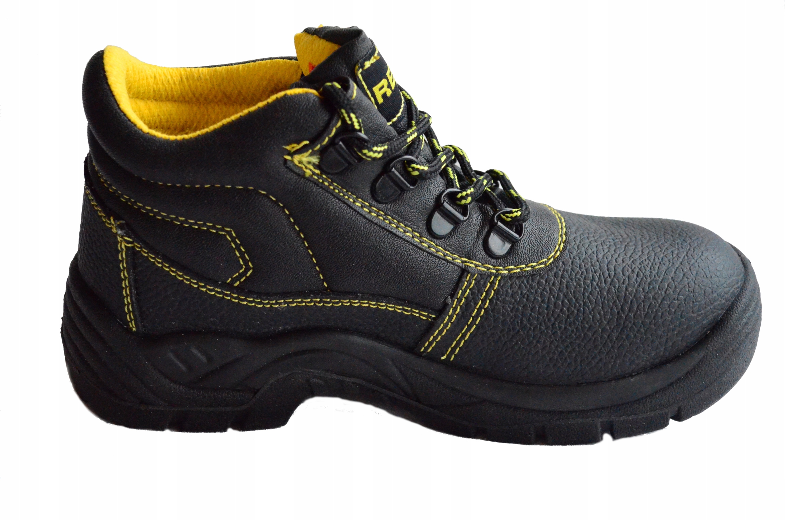 Buty robocze trzewiki skóra stalowy podnosek r 44 Oryginalne opakowanie producenta pudełko