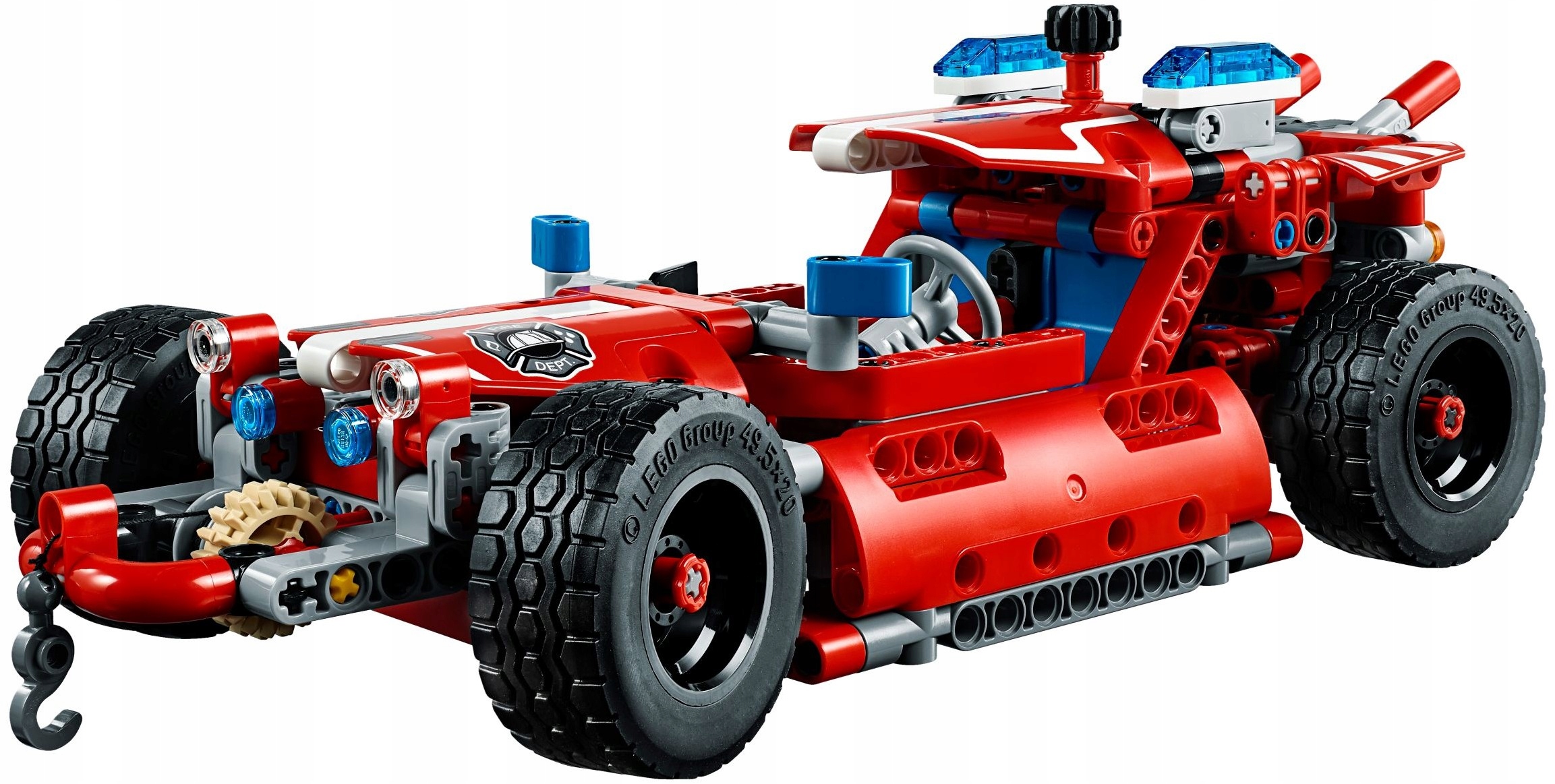 LEGO TECHNIC 42075 STRAŻ POŻARNA 2W1 FORMUŁA STRAŻ Wiek dziecka 9 lat +
