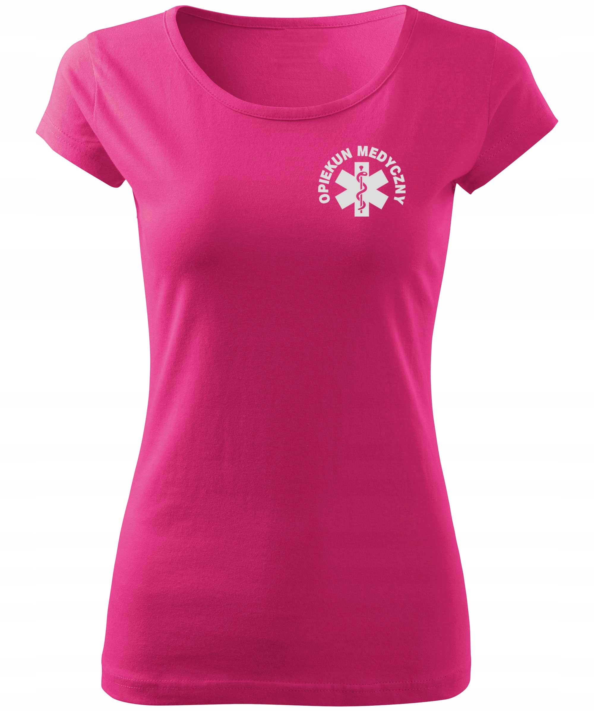 NATURALNA KOSZULKA ODBLASKOWA wz. OPIEKUN MEDYCZNY Marka inna