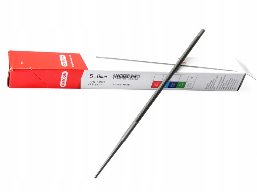PILNIK OKRĄGŁY 5,0mm OREGON DO OSTRZENIA ŁAŃCUCHA EAN (GTIN) 5400182039198