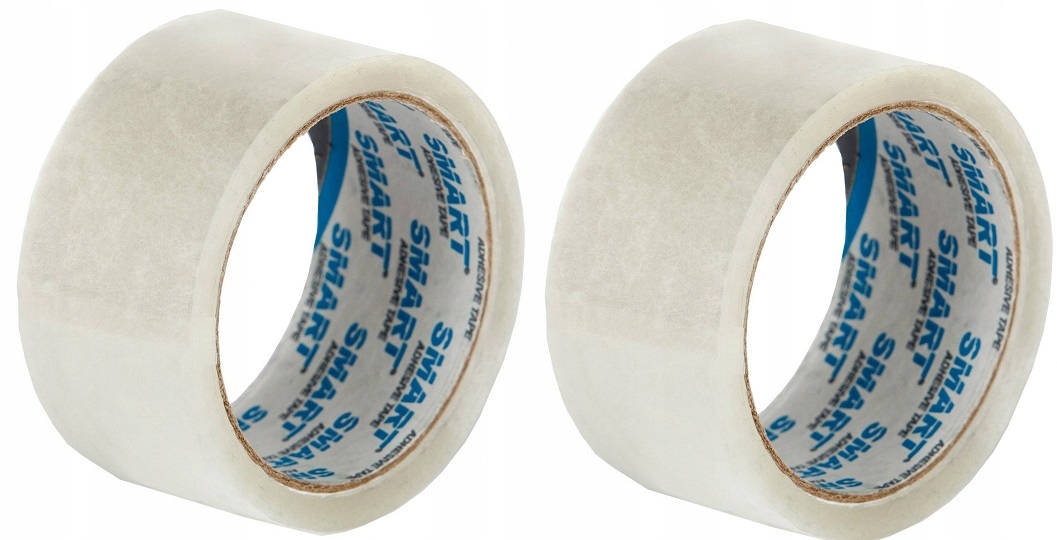 

Taśma pakowa 48mm Bezbarwna smart Klejąca 6sztuk
