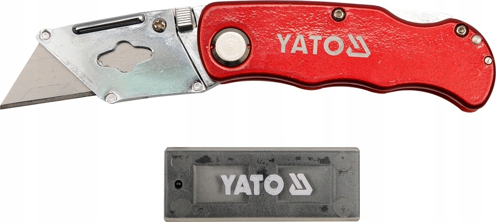 

Nożyk z ostrzem trapezowym 61x33mm Yato YT-7532