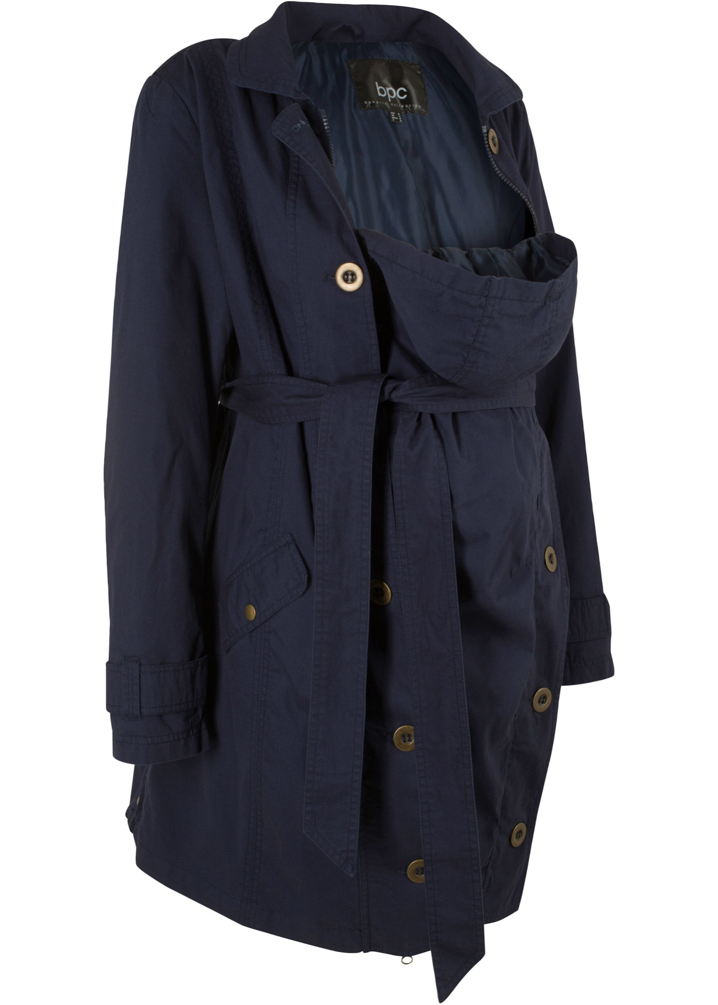 KUM1023 BPC Пальто на беременность с вставить.niemowl 50 EU