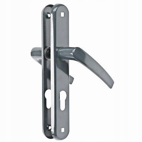 

Klamka Klasyczna szyld 90 / 72 wkładka Grafit 7016