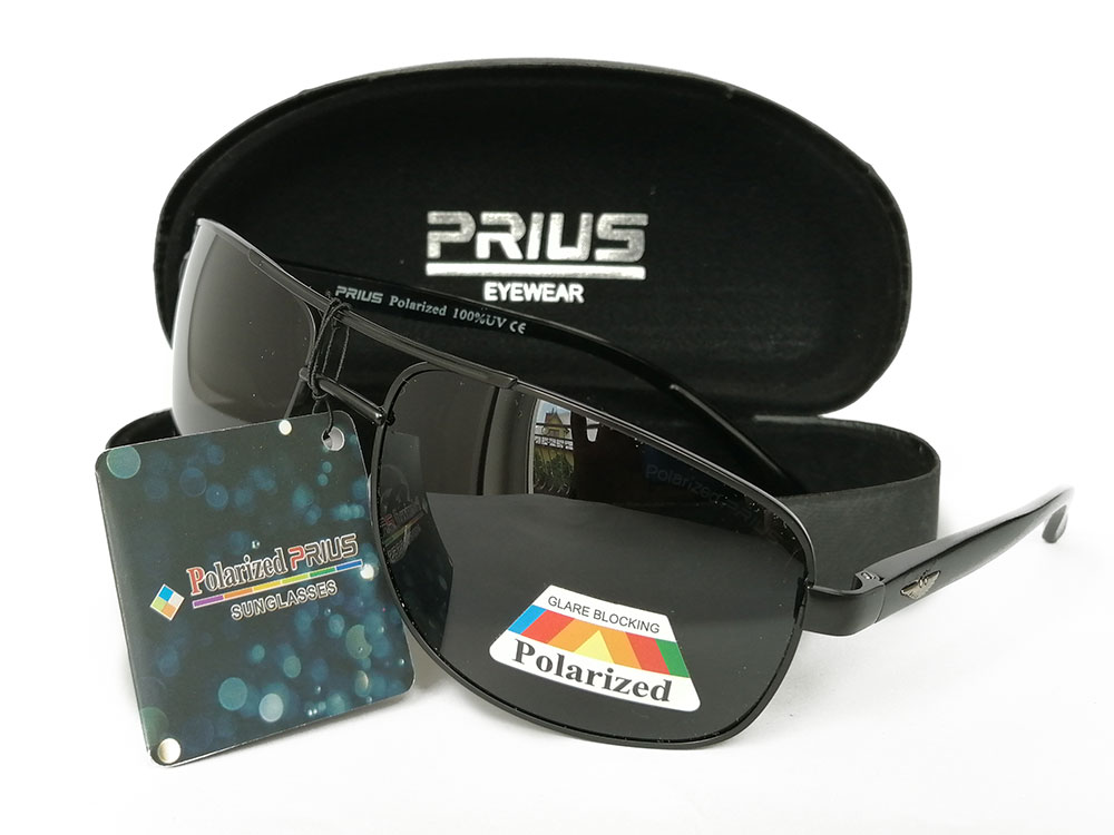 

Okulary Męskie Polaryzacyjne Aviator Fleks Etui