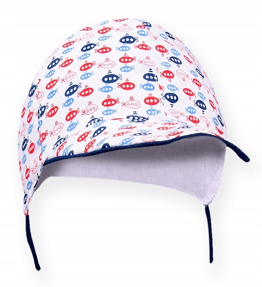 

Yo! Czapka na lato wiązana 100% bawełna 46 cm