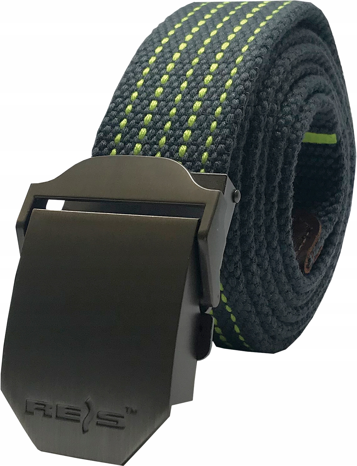 

Pas pasek do spodni typu Canvas 130cm szary seledy