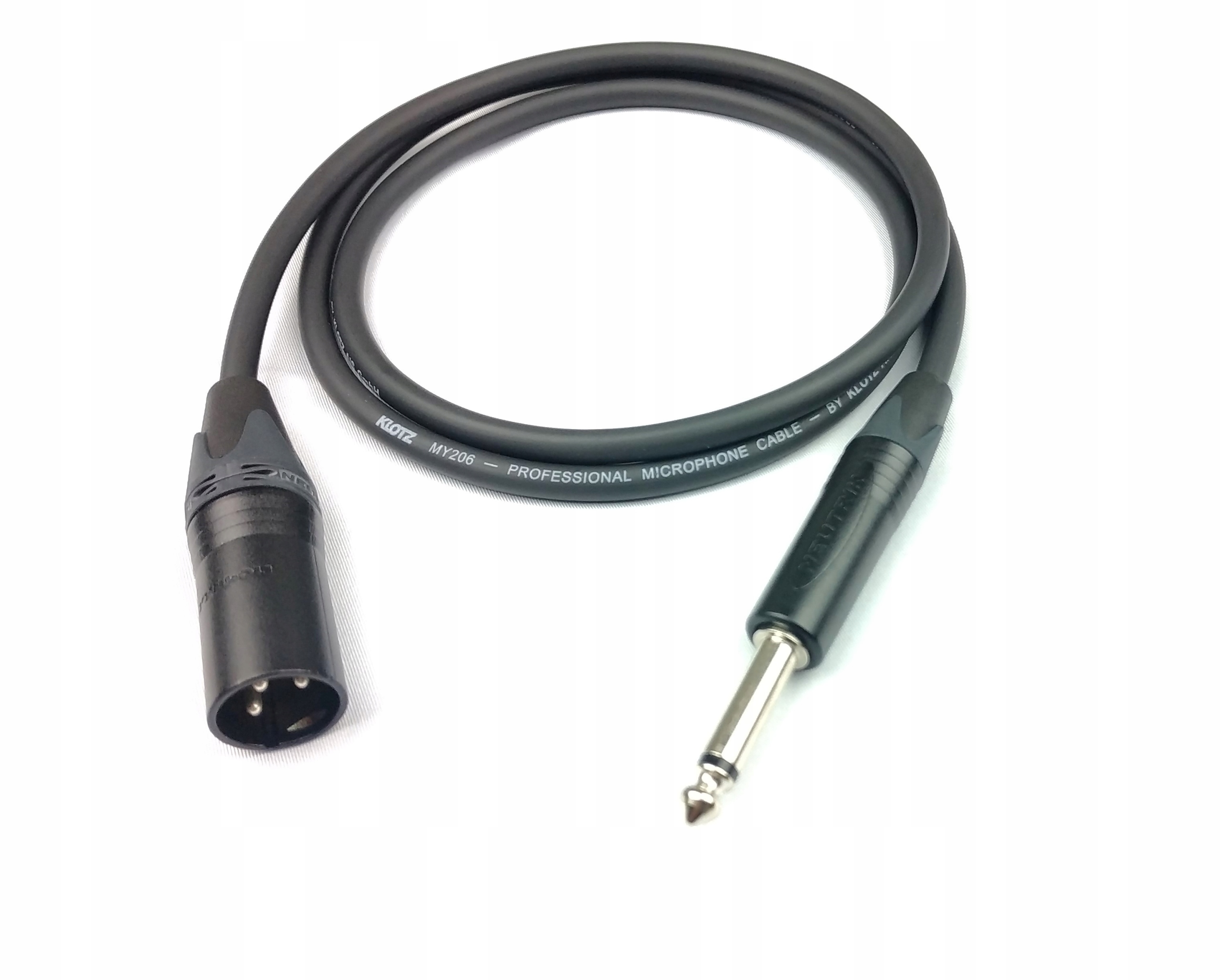 

Klotz MY206 Kabel mikrofonowy Xlr męski Jack 5 m