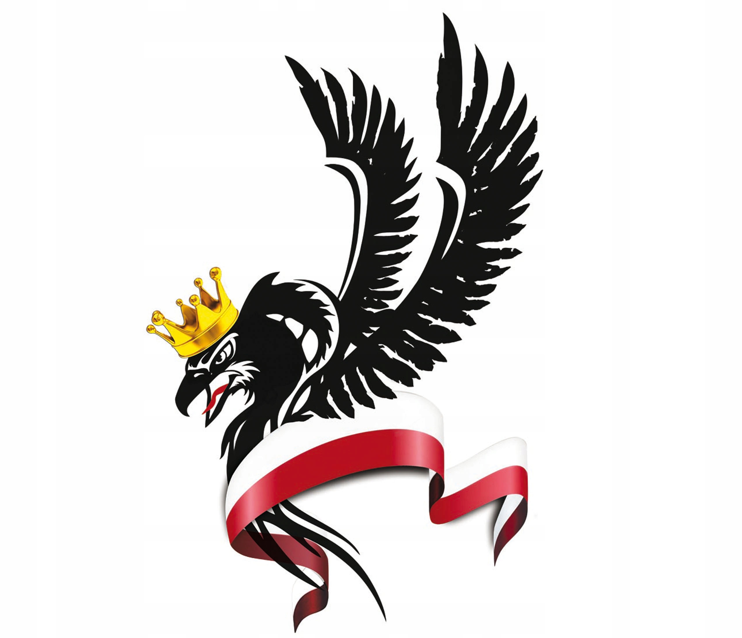 

Naklejka Orzeł Flaga Polska Poland Tir Duża Lewa