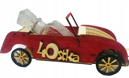 

Zestaw Garbus Karafka Kieliszki prezent 18 30 40