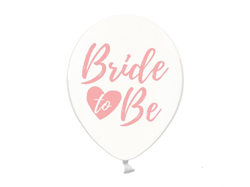 

Balon 30 cm Crystal Bride to be Pink 5szt