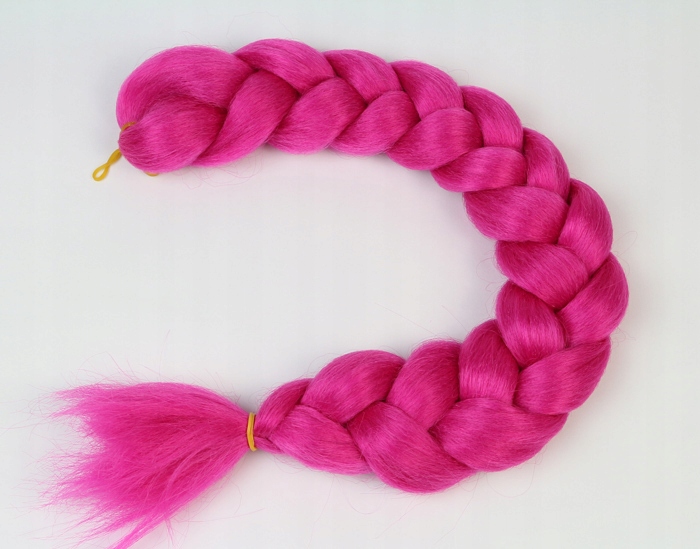 Włosy SYNTETYCZNE do warkoczyków KOLOROWE warkoczyki DOCZEPIANE WŁOSY pasma Kod producenta 2092