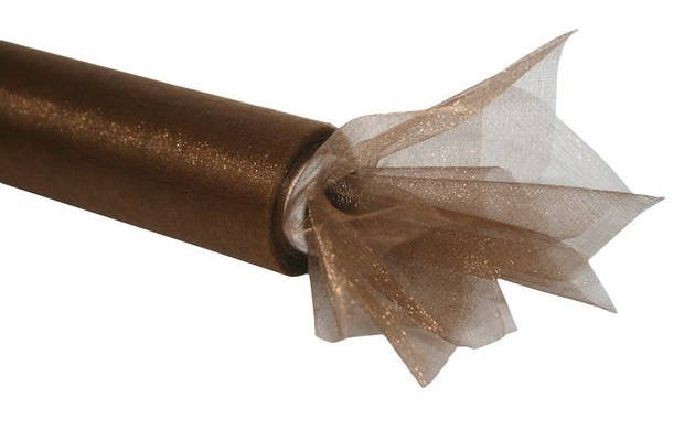 

Organza Organtyna Największa Ślub 48 cm Brązowa