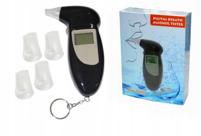 Alkomat AL1A + ustniki Tester trzeźwości Alkotest Model AL1A