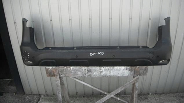 DACIA DOKKER 12-17 ZDERZAK TYLNY - CZARNY MAT