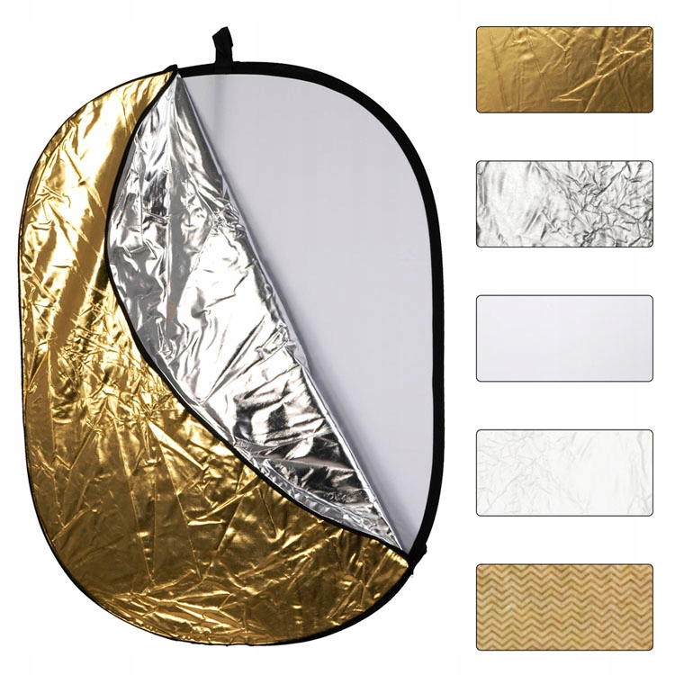 Blenda 5w1 120x180cm srebrna złota biała dyfuzor Kod producenta BW120180