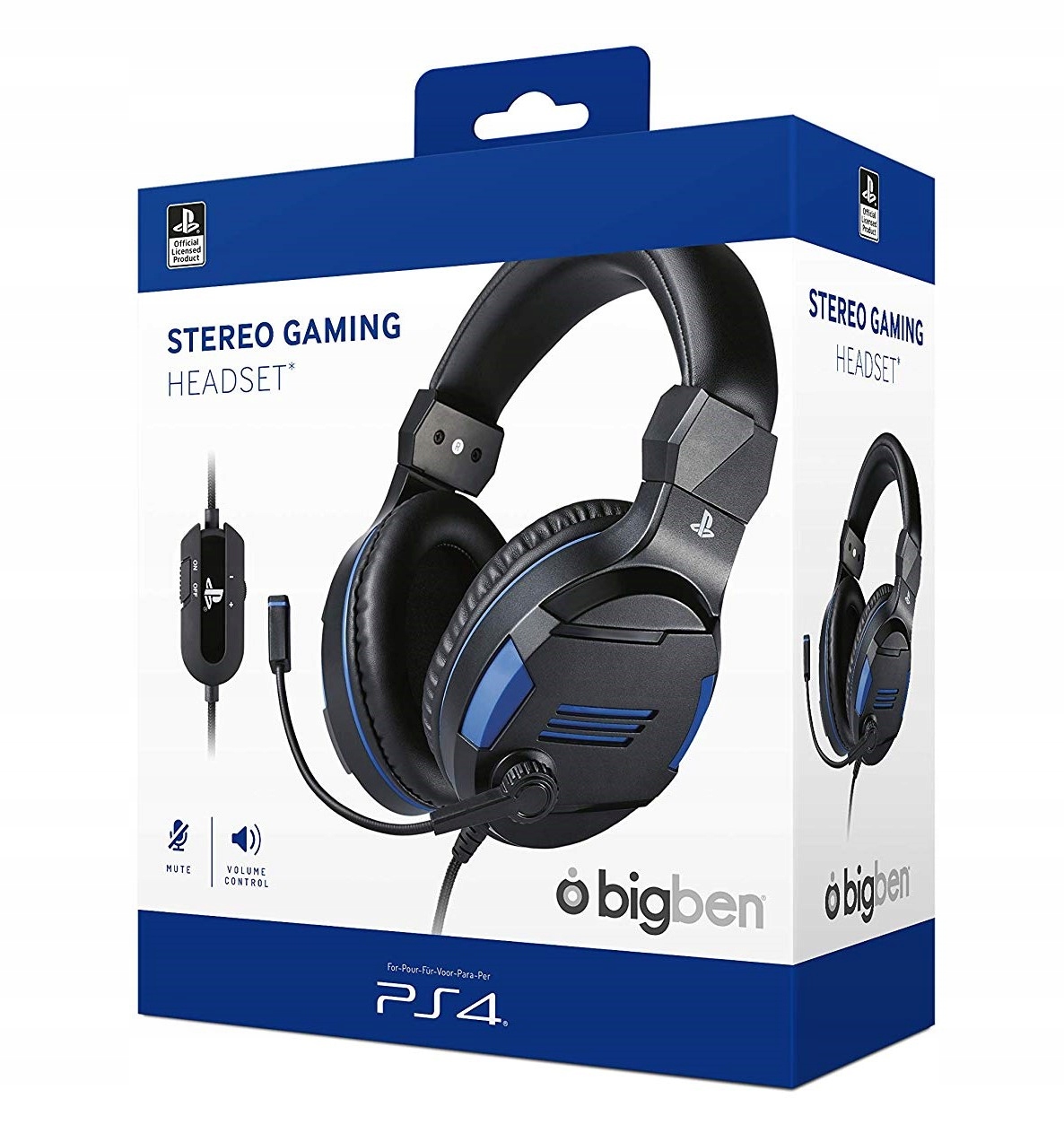 

BigBen Słuchawki do PS4 PS5 licencja Sony Czarne