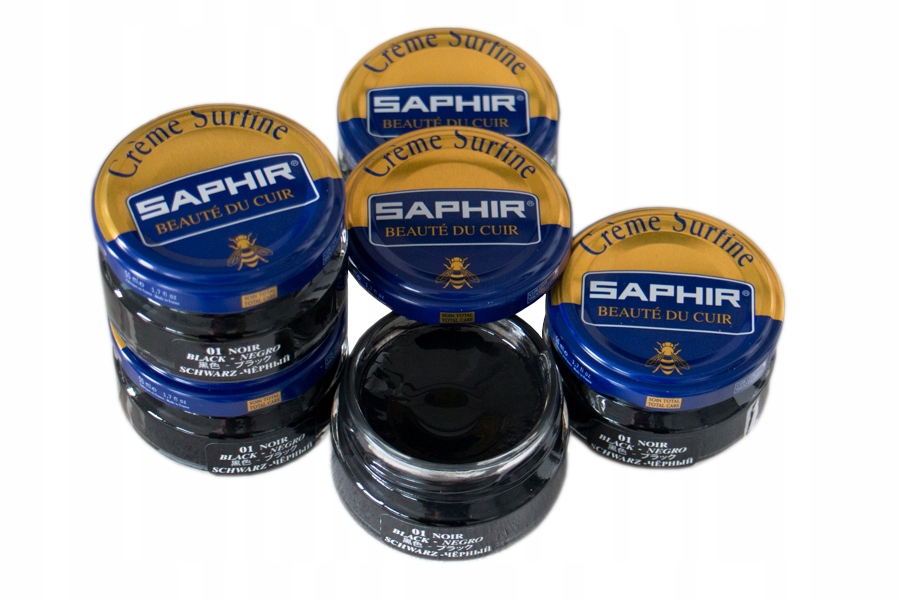 

Saphir Pommadier Pasta Koloryzujący Krem Czarny